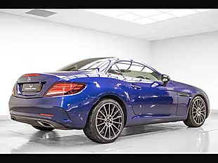 Used 2017 Mercedes-Benz Slc AMG Line Blue - Interior and Exterior details 9