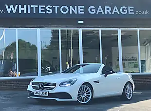 Used 2017 Mercedes-Benz Slc AMG Line Diamond White - Interior and Exterior details 3