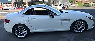 Used 2017 Mercedes-Benz Slc AMG Line Diamond White - Interior and Exterior details 4