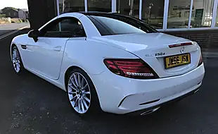Used 2017 Mercedes-Benz Slc AMG Line Diamond White - Interior and Exterior details 6