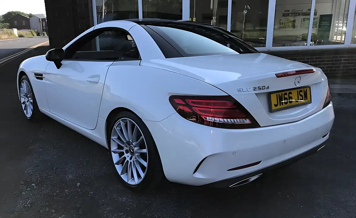 Used 2017 Mercedes-Benz Slc AMG Line Diamond White - Interior and Exterior details 6