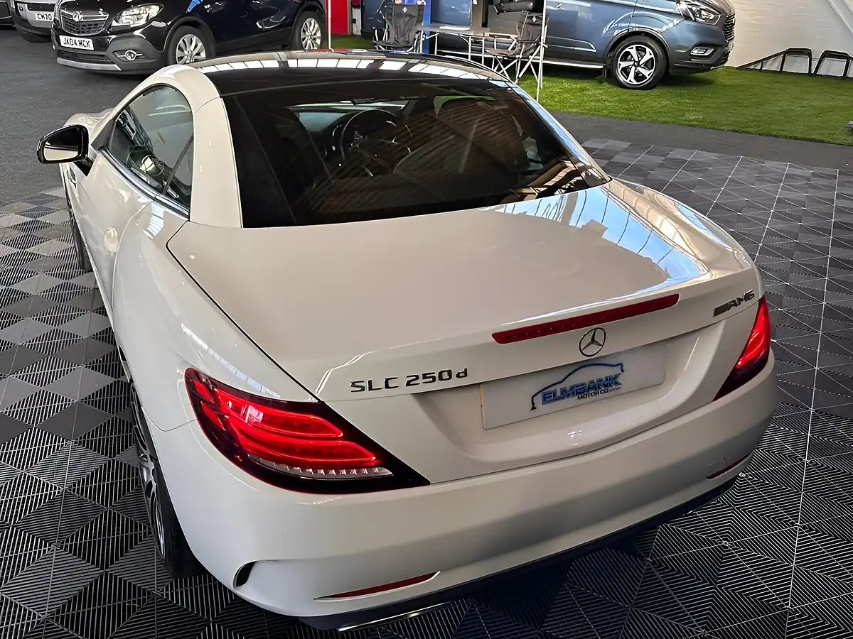 Used 2017 Mercedes-Benz Slc AMG Line Polar White - Interior and Exterior details 9