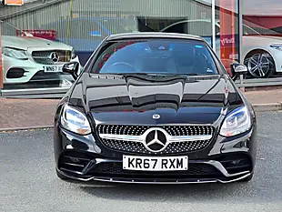 Used 2017 Mercedes-Benz Slc AMG Line Schwartz Black - Interior and Exterior details 10