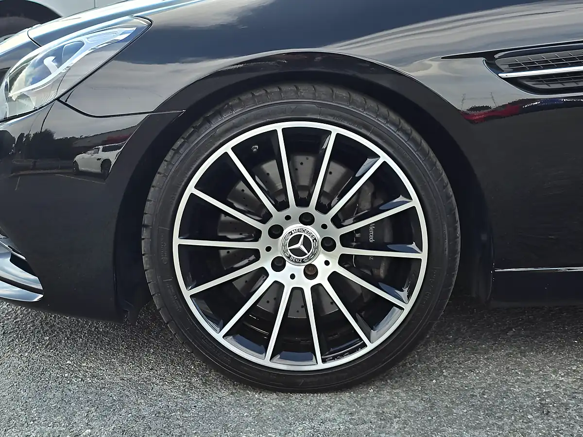 Used 2017 Mercedes-Benz Slc AMG Line Schwartz Black - Interior and Exterior details 14