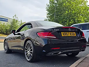 Used 2017 Mercedes-Benz Slc AMG Line Schwartz Black - Interior and Exterior details 19