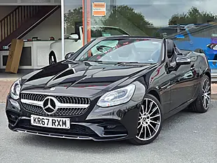 Used 2017 Mercedes-Benz Slc AMG Line Schwartz Black - Interior and Exterior details 2