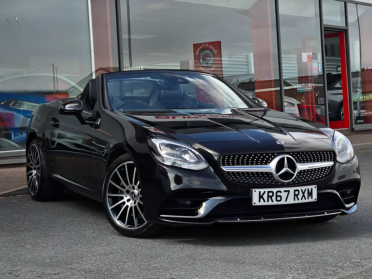 Used 2017 Mercedes-Benz Slc AMG Line Schwartz Black - Interior and Exterior details 3