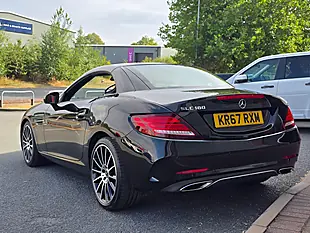 Used 2017 Mercedes-Benz Slc AMG Line Schwartz Black - Interior and Exterior details 5