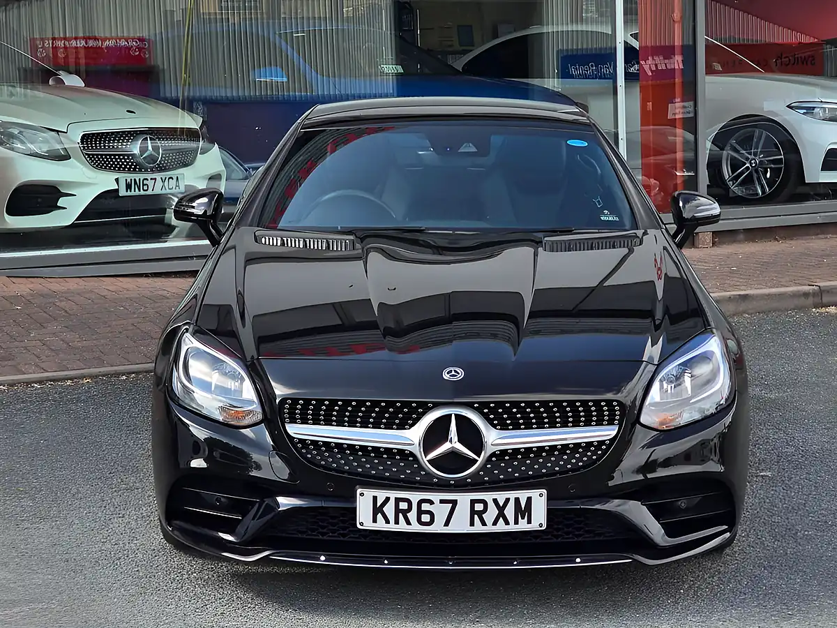 Used 2017 Mercedes-Benz Slc AMG Line Schwartz Black - Interior and Exterior details 7