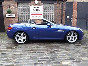 Used 2017 Mercedes-Benz Slc AMG Line Tanzanite Blue Metallic - Interior and Exterior details 13