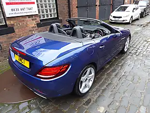 Used 2017 Mercedes-Benz Slc AMG Line Tanzanite Blue Metallic - Interior and Exterior details 15