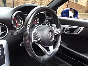 Used 2017 Mercedes-Benz Slc AMG Line Tanzanite Blue Metallic - Interior and Exterior details 19
