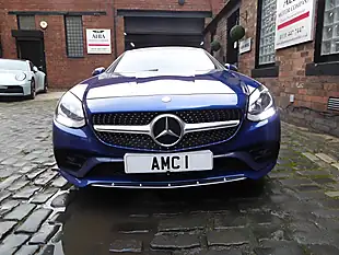 Used 2017 Mercedes-Benz Slc AMG Line Tanzanite Blue Metallic - Interior and Exterior details 2