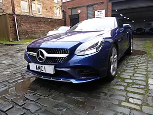 Used 2017 Mercedes-Benz Slc AMG Line Tanzanite Blue Metallic - Interior and Exterior details 3