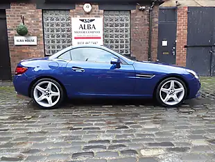 Used 2017 Mercedes-Benz Slc AMG Line Tanzanite Blue Metallic - Interior and Exterior details 8