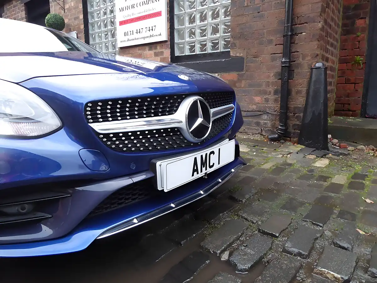 Used 2017 Mercedes-Benz Slc AMG Line Tanzanite Blue Metallic - Interior and Exterior details 9