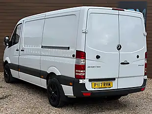 Used 2017 Mercedes-Benz Sprinter 214 White - Interior and Exterior details 7