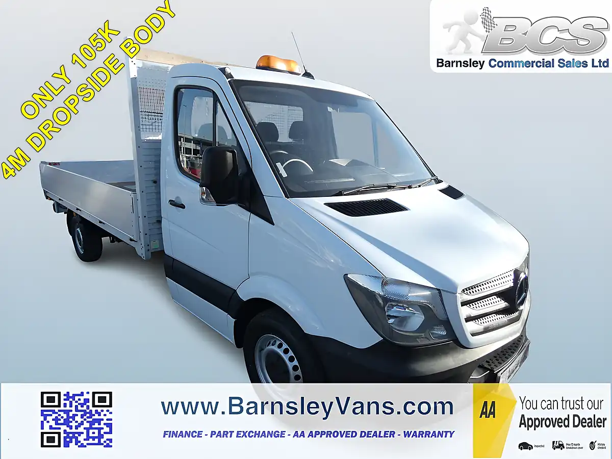 Used 2017 Mercedes-Benz Sprinter 314 White - Front View