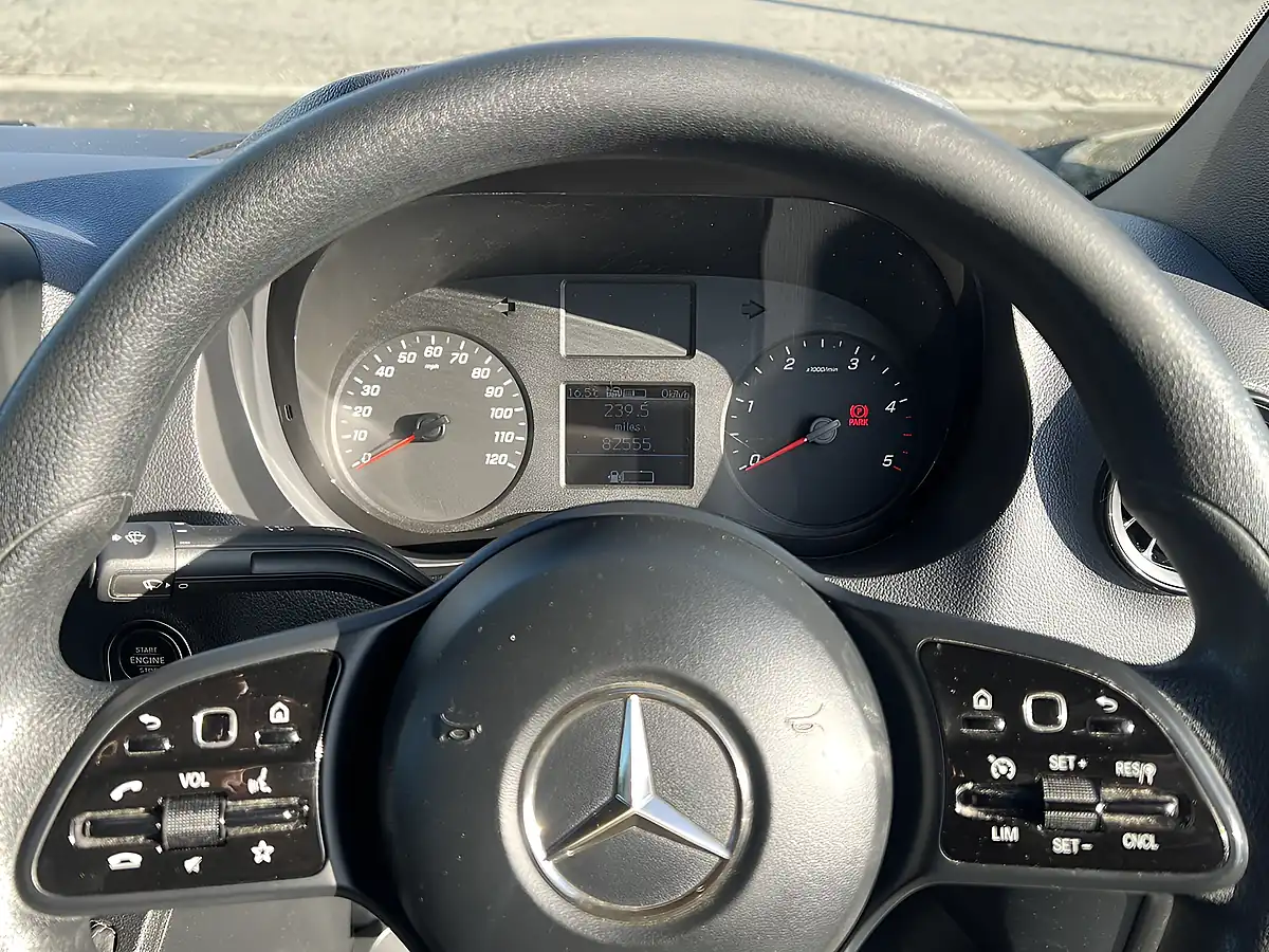 Used 2017 Mercedes-Benz Sprinter L3H2 Iridium Silver Met - Interior and Exterior details 11