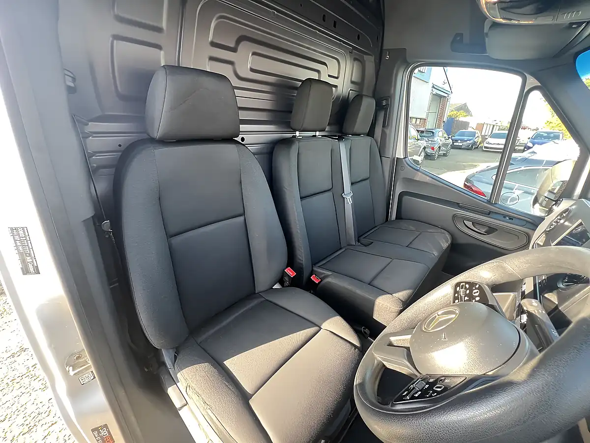 Used 2017 Mercedes-Benz Sprinter L3H2 Iridium Silver Met - Interior and Exterior details 2
