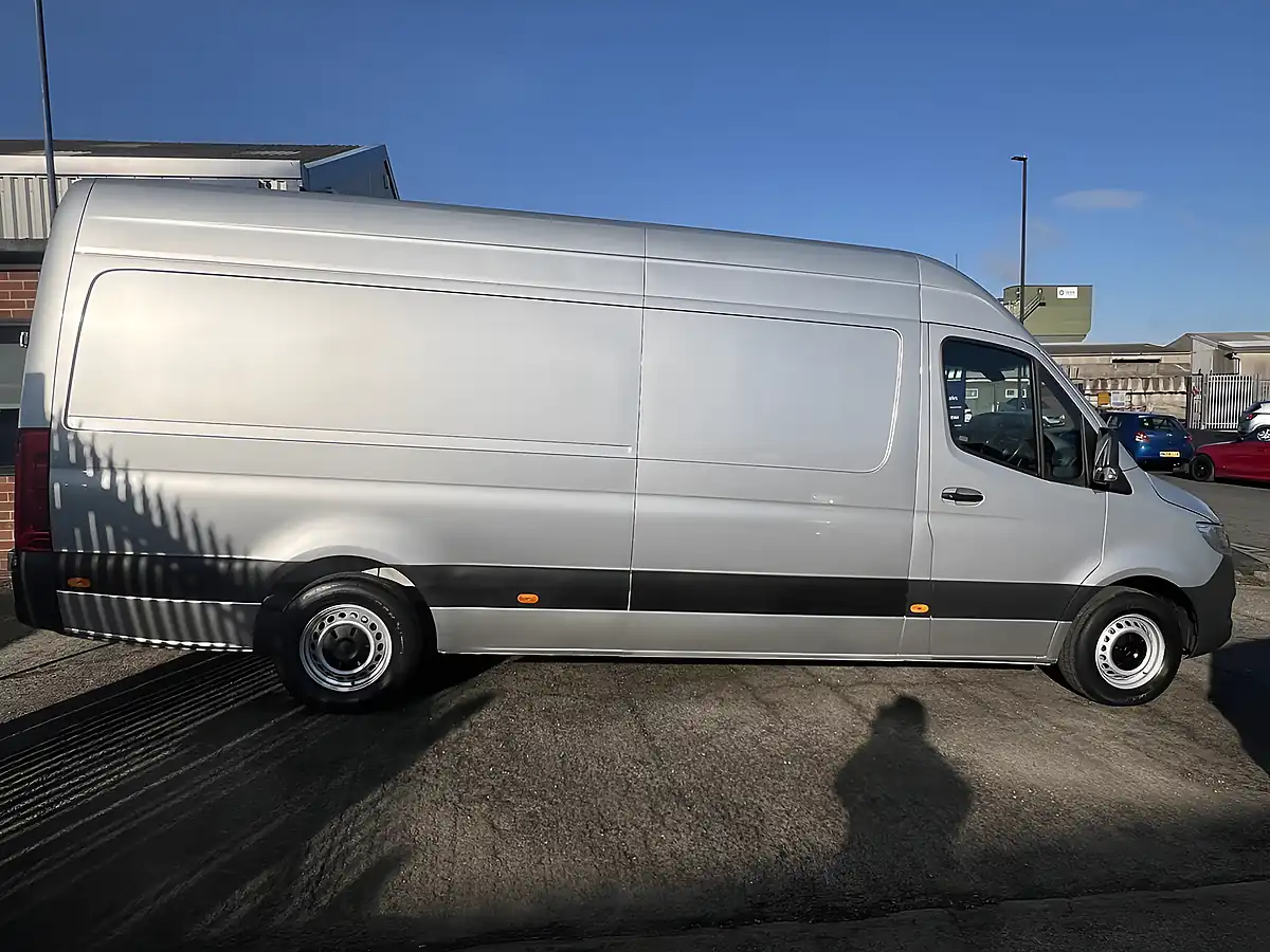 Used 2017 Mercedes-Benz Sprinter L3H2 Iridium Silver Met - Interior and Exterior details 5