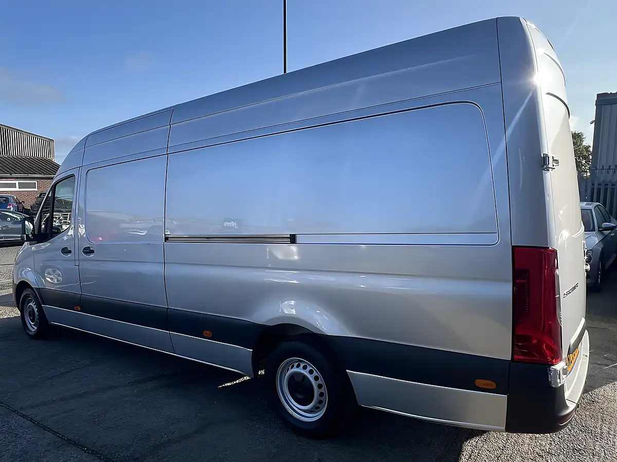 Used 2017 Mercedes-Benz Sprinter L3H2 Iridium Silver Met - Interior and Exterior details 8