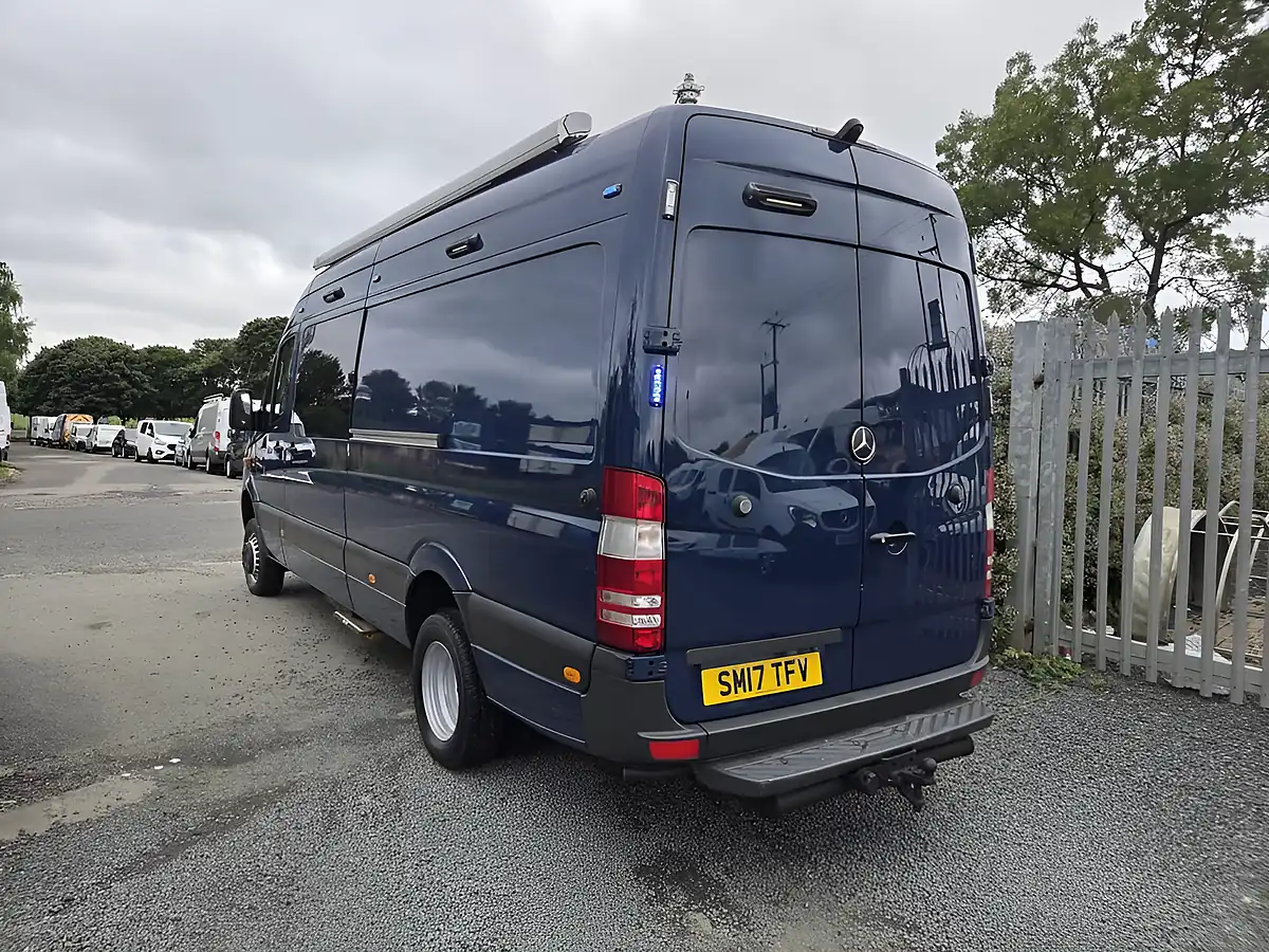 Used 2017 Mercedes-Benz Sprinter Lwb Blue - Interior and Exterior details 5