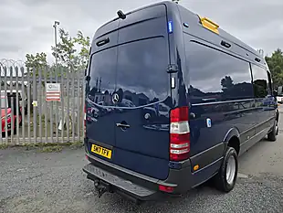 Used 2017 Mercedes-Benz Sprinter Lwb Blue - Interior and Exterior details 6