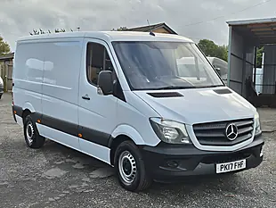 Used 2017 Mercedes-Benz Sprinter Mwb Low Roof White - Interior and Exterior details 2