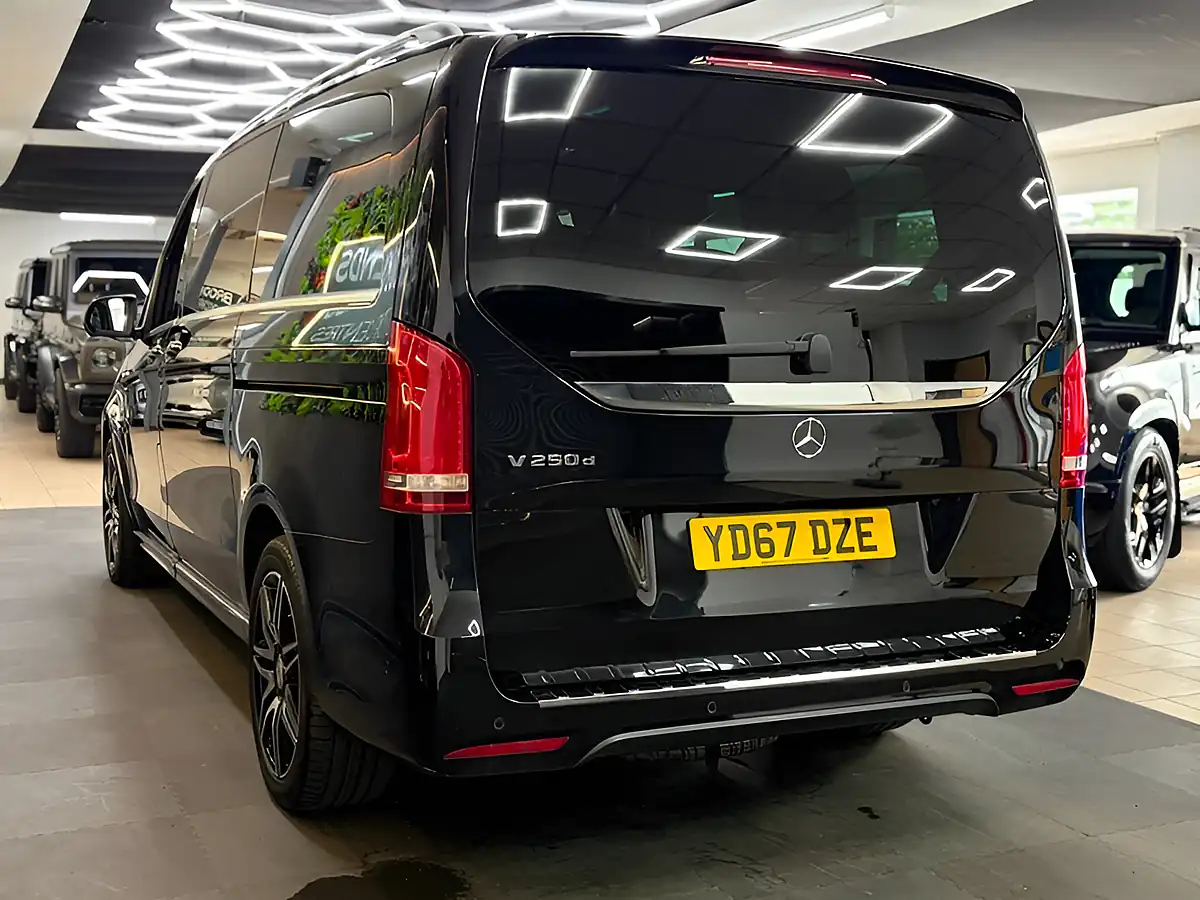 Used 2017 Mercedes-Benz V-Class AMG Line Lwb Black - Interior and Exterior details 11