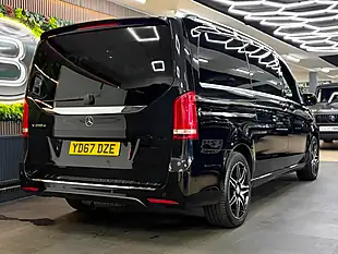 Used 2017 Mercedes-Benz V-Class AMG Line Lwb Black - Interior and Exterior details 9