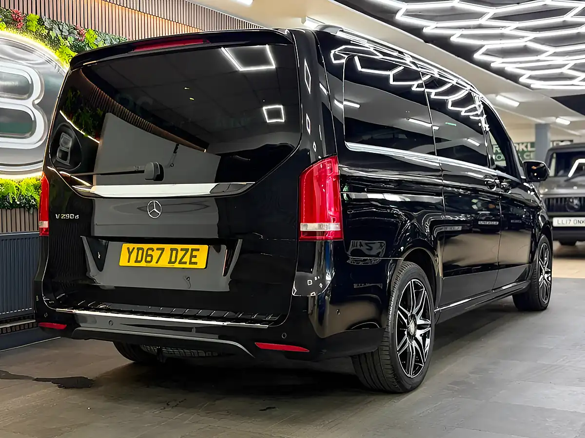 Used 2017 Mercedes-Benz V-Class AMG Line Lwb Black - Interior and Exterior details 9