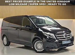Used 2017 Mercedes-Benz V-Class Se Obsidian Black - Interior and Exterior details 3