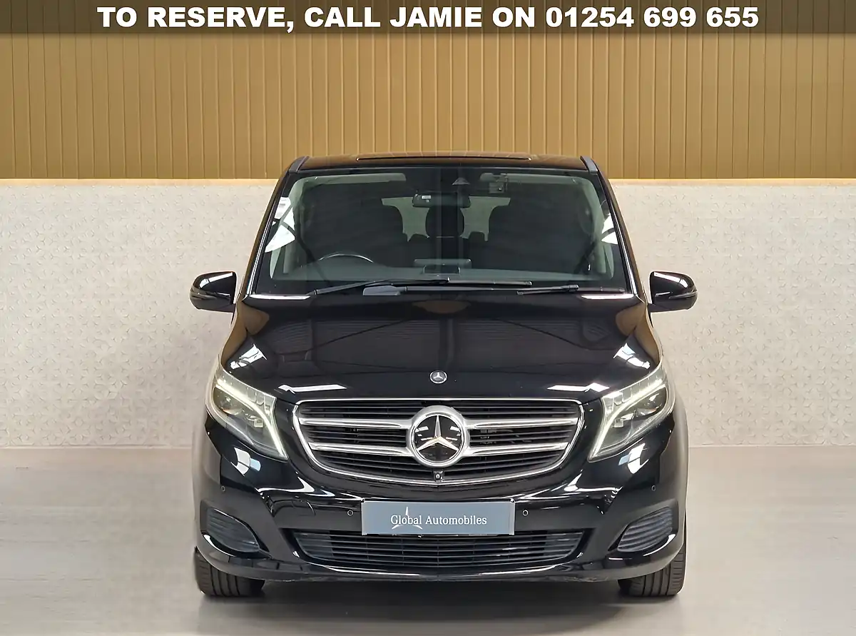 Used 2017 Mercedes-Benz V-Class Se Obsidian Black - Interior and Exterior details 4