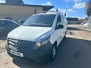 Used 2017 Mercedes-Benz Vito L2 White - Interior and Exterior details 3
