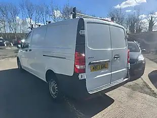Used 2017 Mercedes-Benz Vito L2 White - Interior and Exterior details 6