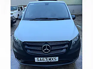 Used 2017 Mercedes-Benz Vito L2 White - Interior and Exterior details 2