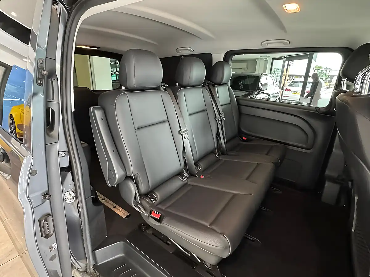 Used 2017 Mercedes-Benz Vito Sport Crew Van Double Cab Grey - Interior and Exterior details 10