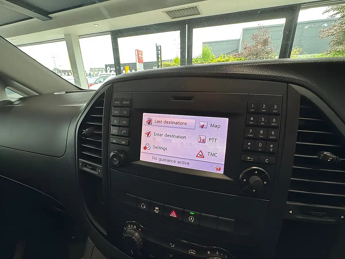 Used 2017 Mercedes-Benz Vito Sport Crew Van Double Cab Grey - Interior and Exterior details 15