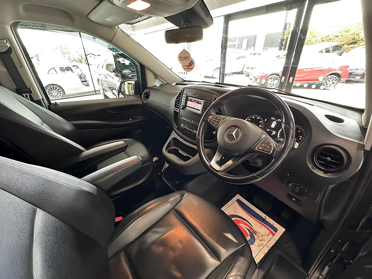 Used 2017 Mercedes-Benz Vito Sport Crew Van Double Cab Grey - Interior and Exterior details 17