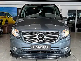 Used 2017 Mercedes-Benz Vito Sport Crew Van Double Cab Grey - Interior and Exterior details 2