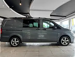Used 2017 Mercedes-Benz Vito Sport Crew Van Double Cab Grey - Interior and Exterior details 6
