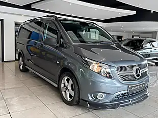 Used 2017 Mercedes-Benz Vito Sport Crew Van Double Cab Grey - Interior and Exterior details 7