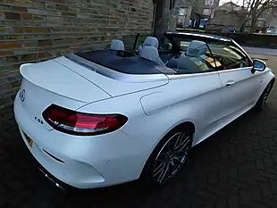 Used 2017 Mercedes C 63 Premium Designo Magno Cashmere White - Interior and Exterior details 3