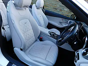 Used 2017 Mercedes C 63 Premium Designo Magno Cashmere White - Interior and Exterior details 8