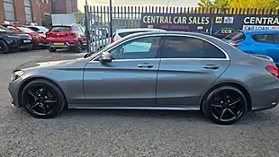 Used 2017 Mercedes C Class AMG Line Grey - Interior and Exterior details 11