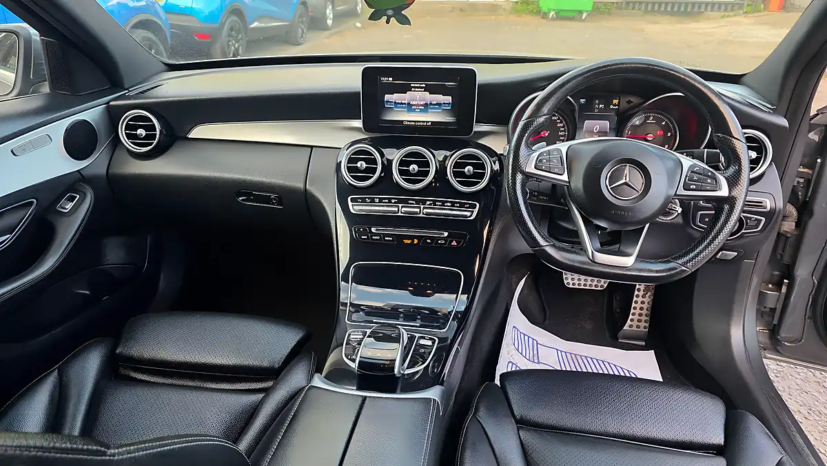 Used 2017 Mercedes C Class AMG Line Grey - Interior and Exterior details 16