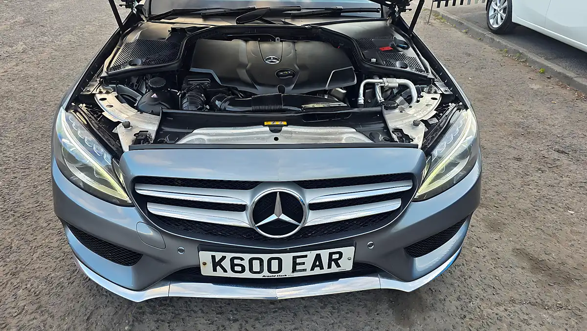 Used 2017 Mercedes C Class AMG Line Grey - Interior and Exterior details 20