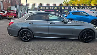 Used 2017 Mercedes C Class AMG Line Grey - Interior and Exterior details 4
