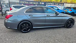 Used 2017 Mercedes C Class AMG Line Grey - Interior and Exterior details 6